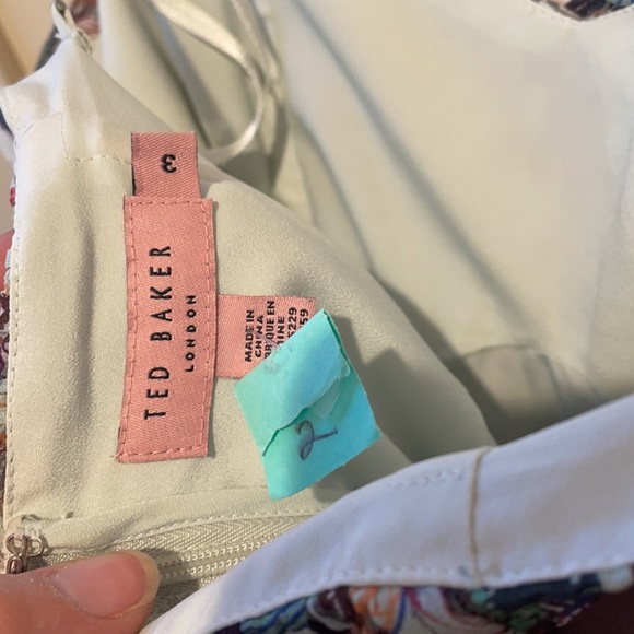 Ted Baker size 3 (us 6-8) floral maxi dress - Picture 5 of 8